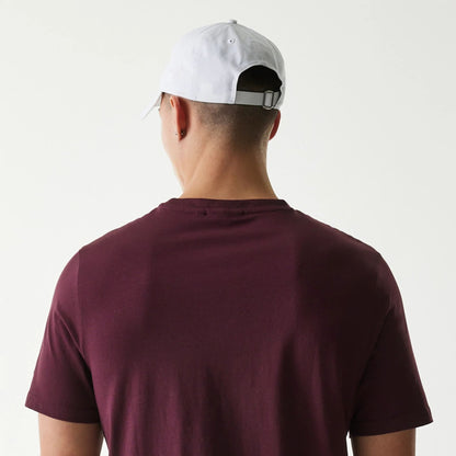 The Male model is wearing New York Yankees MLB Regular Dark Purple T-Shirt 7