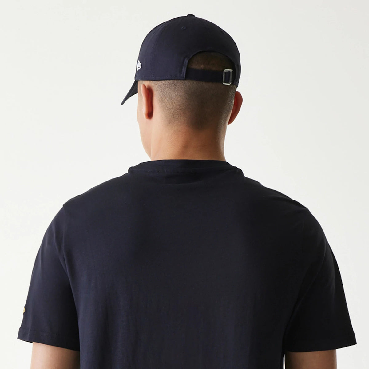 The Male model is wearing San Diego Padres MLB Regular Navy T-Shirt 7