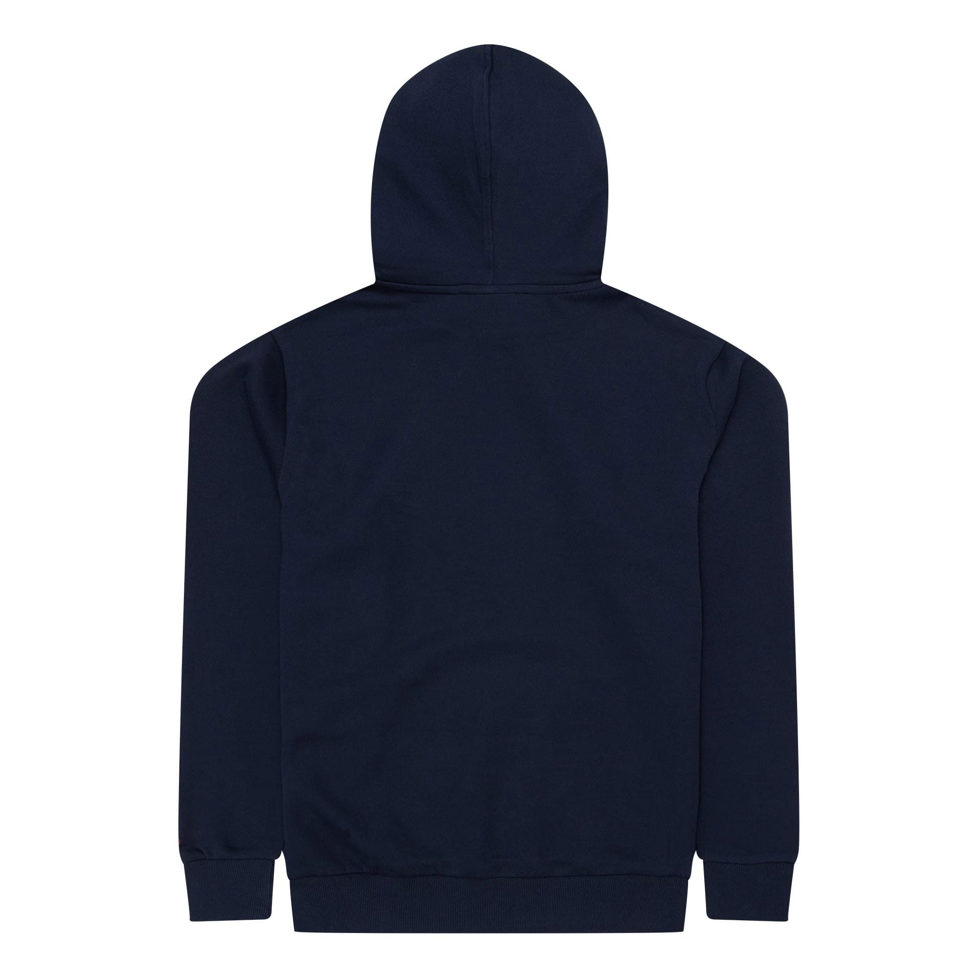 The Male model is wearing Boston Red Sox MLB Regular Dark Blue Pullover Hoodie 2