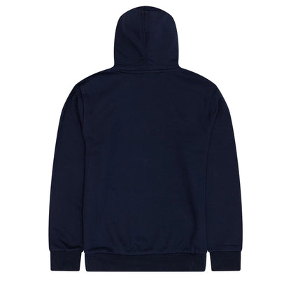 The Male model is wearing LA Angels MLB Dark Blue Pullover Hoodie 2