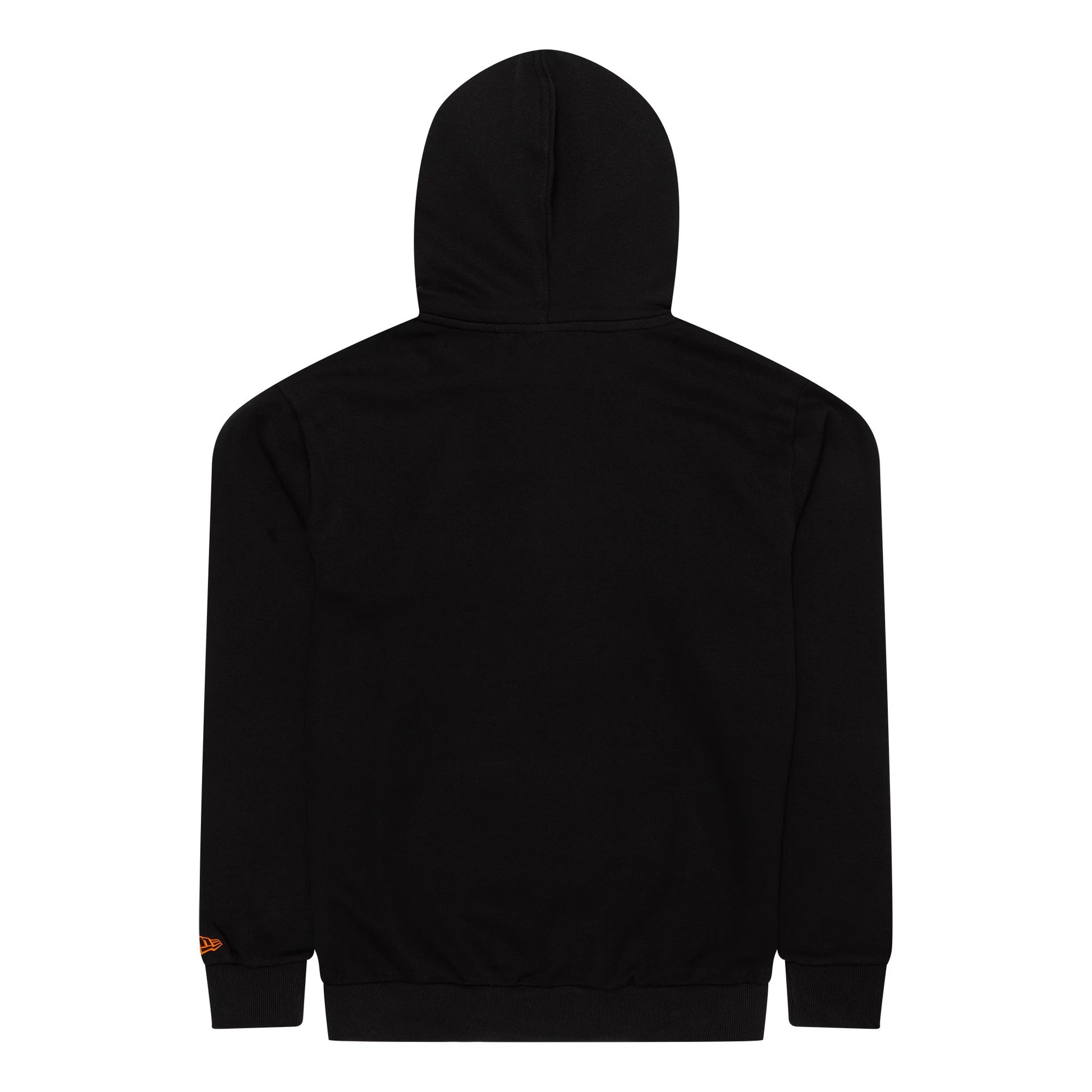 The Male model is wearing New York Mets MLB Regular Black Pullover Hoodie 2