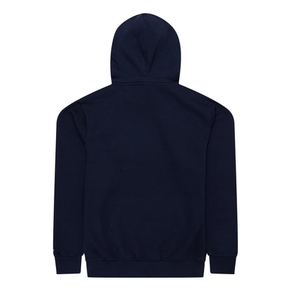 The Male model is wearing Minnesota Twins MLB Regular Dark Blue Pullover Hoodie 2