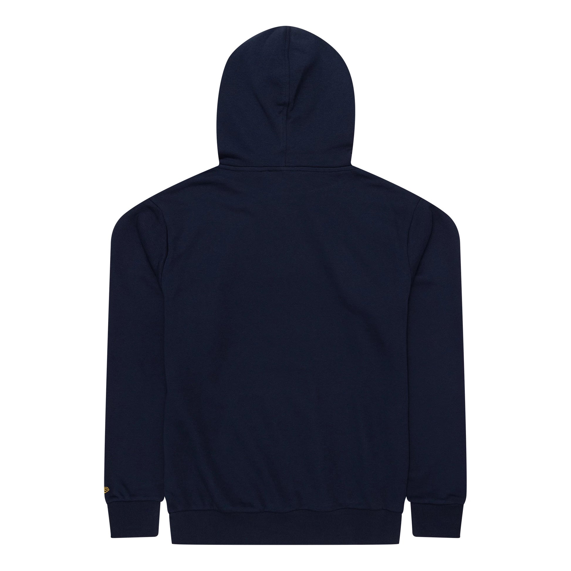 The Male model is wearing Milwaukee Brewers MLB Regular Dark Blue Pullover Hoodie 2