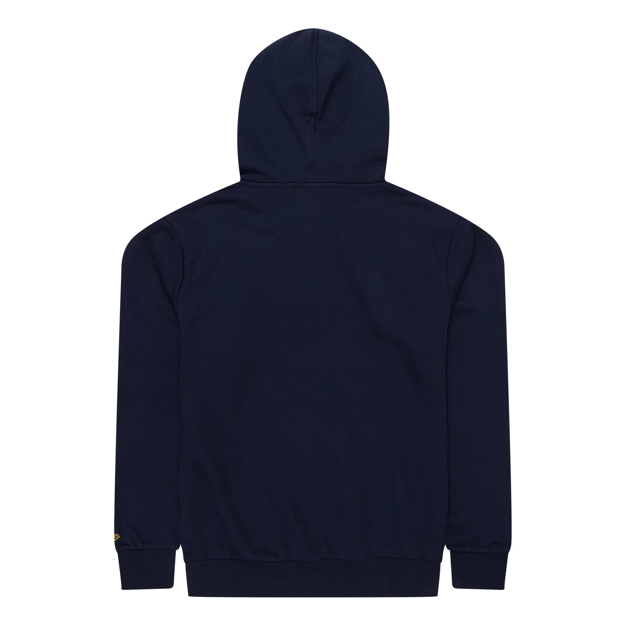 The Male model is wearing Milwaukee Brewers MLB Regular Dark Blue Pullover Hoodie 2