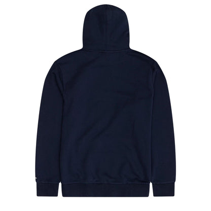 The Male model is wearing Atlanta Braves MLB Dark Blue Pullover Hoodie 2