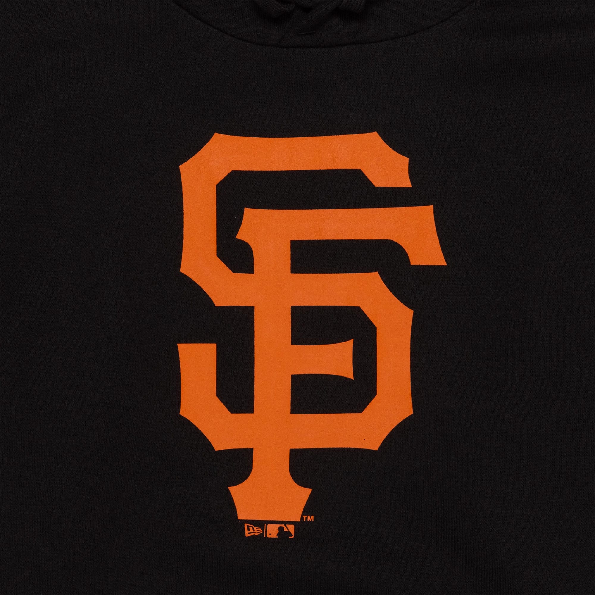 The Male model is wearing San Francisco Giants MLB Regular Black Pullover Hoodie 3