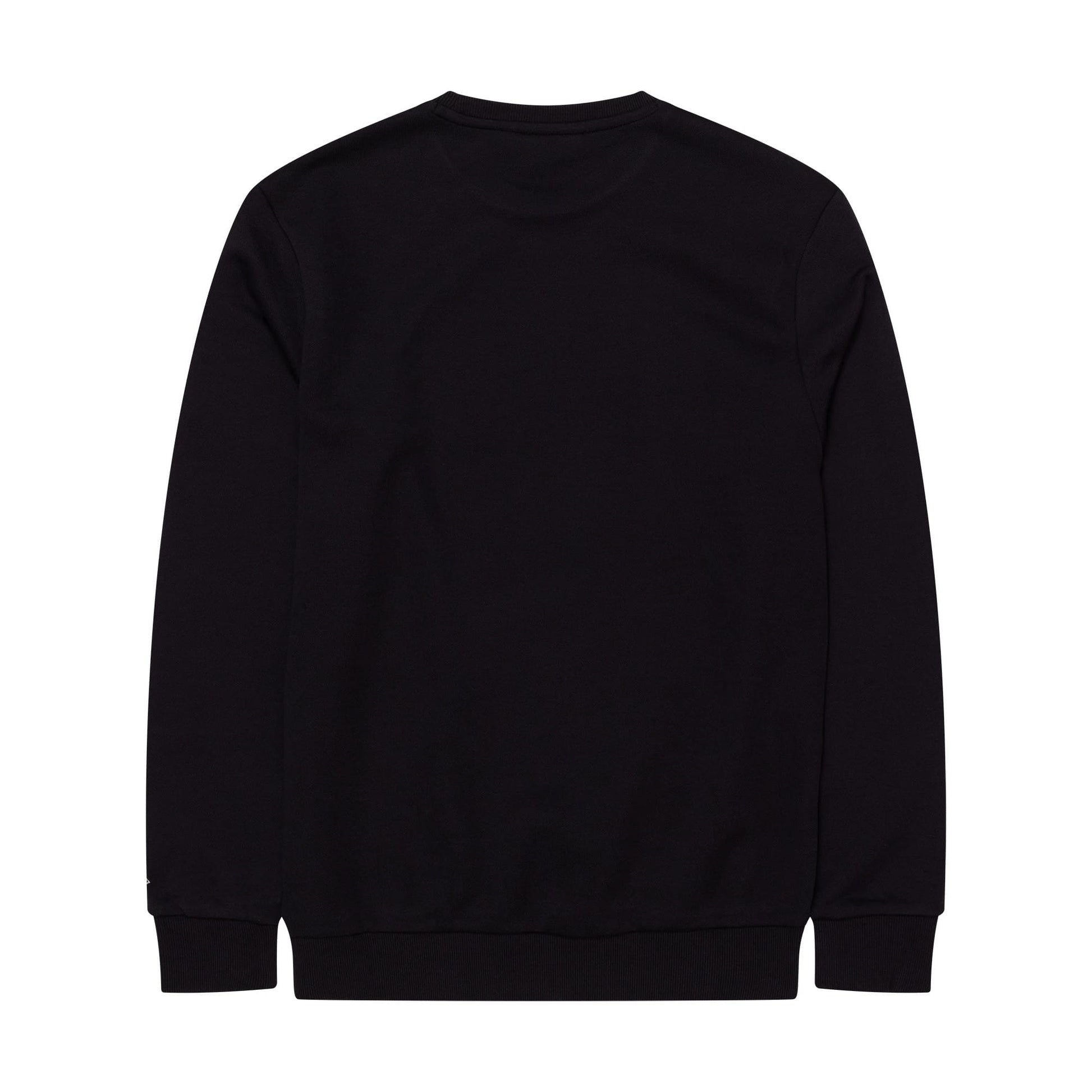 The Male model is wearing New York Yankees MLB Regular Navy Crew Neck Sweater 2