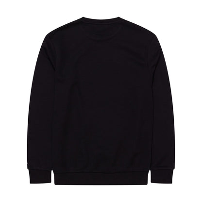 The Male model is wearing New York Yankees MLB Regular Navy Crew Neck Sweater 2