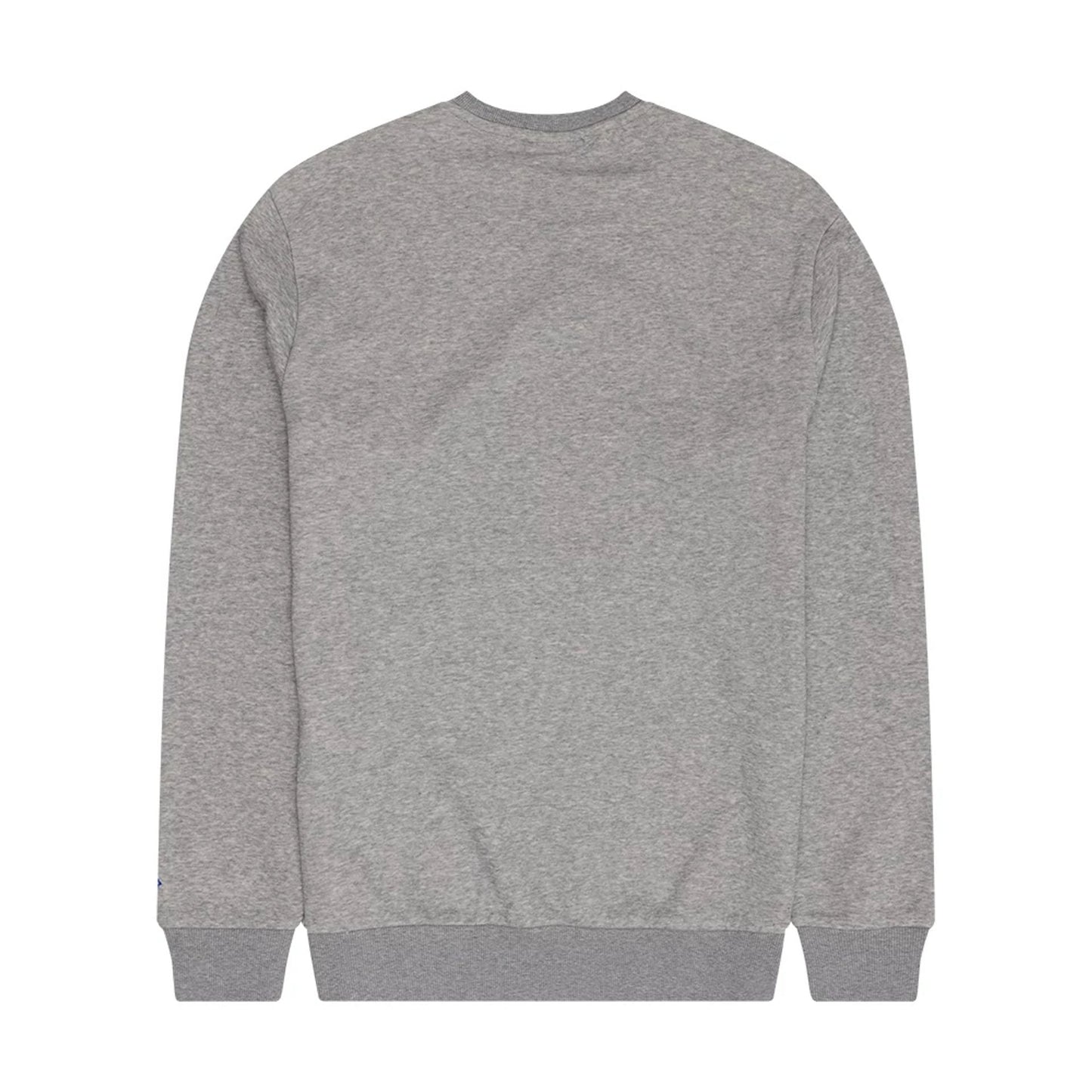 The Male model is wearing LA Dodgers MLB Grey Crew Neck Sweater 2