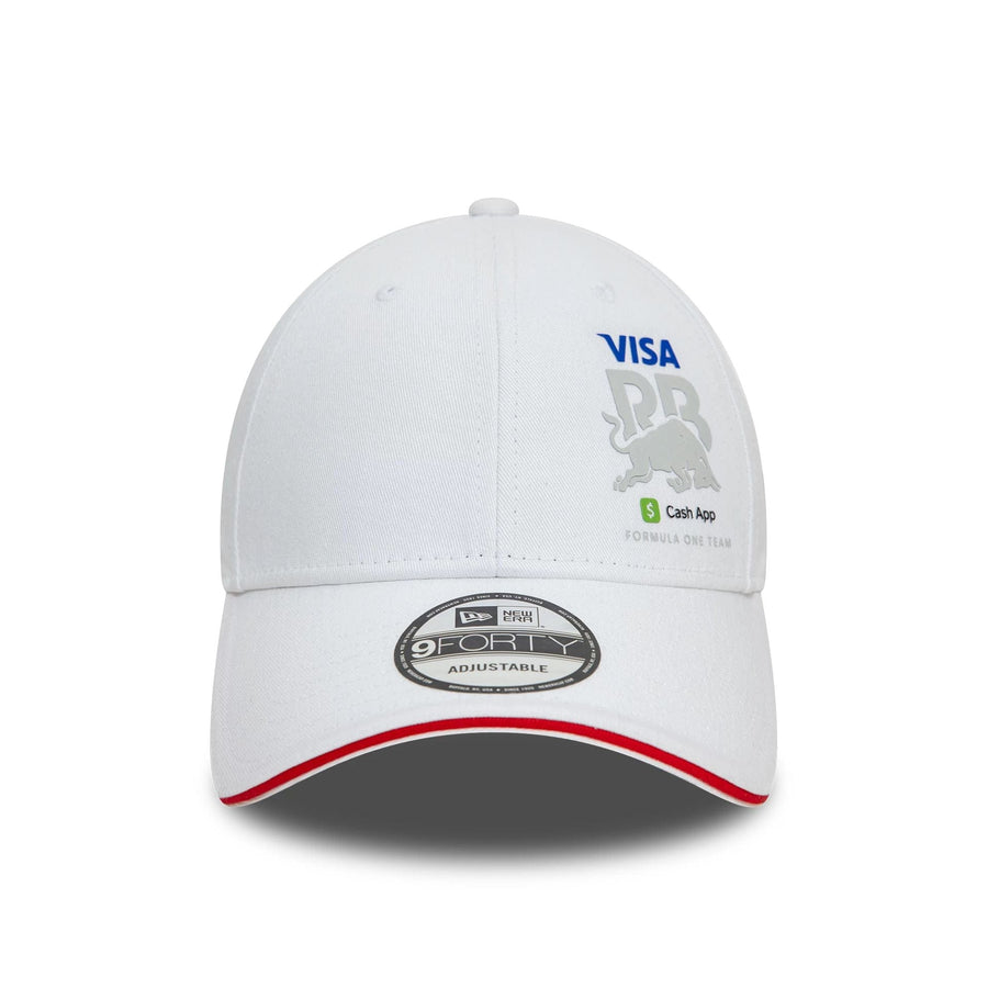 This is a Visa Cash App RB Flawless White 9FORTY Adjustable Cap 3
