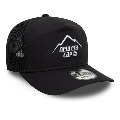 This is a New Era Outdoor Black Golfer Adjustable Cap 3