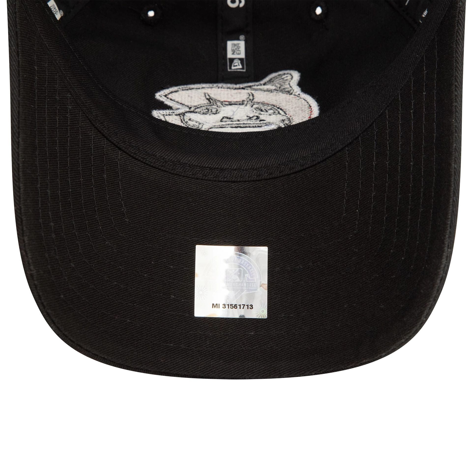 This is a Carolina Mudcats MiLB Black 9TWENTY Adjustable Cap 5