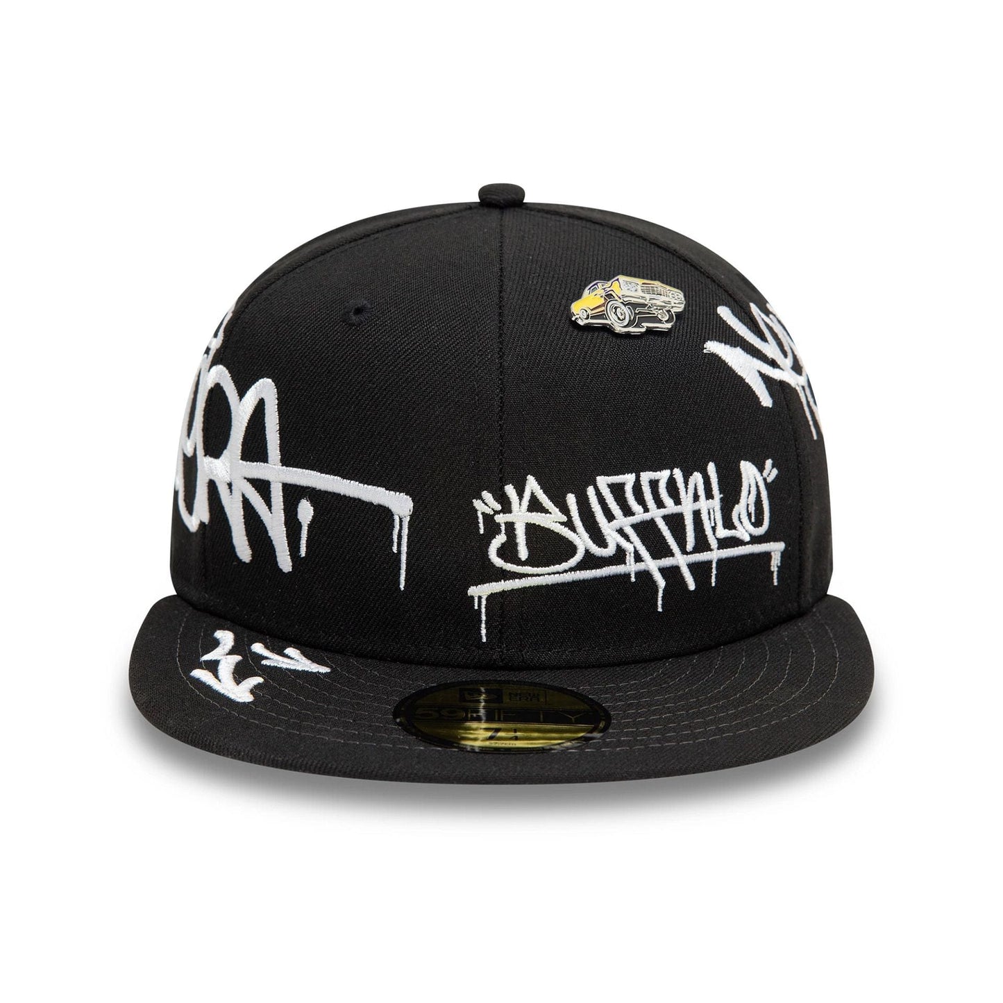 This is a New Era Graphic Black 59FIFTY Fitted Cap 3