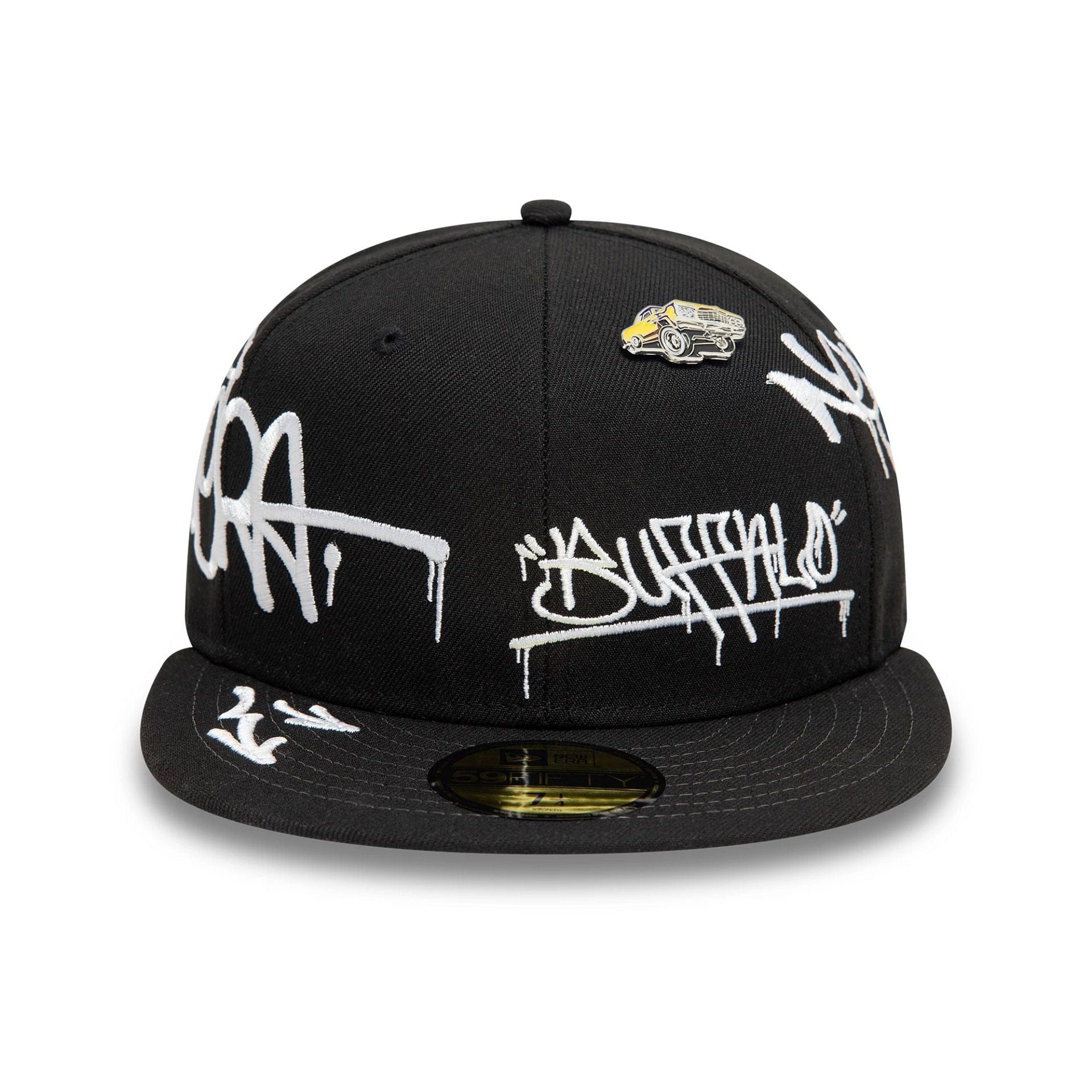 This is a New Era Graphic Black 59FIFTY Fitted Cap 3