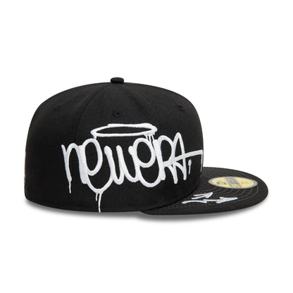 This is a New Era Graphic Black 59FIFTY Fitted Cap 6