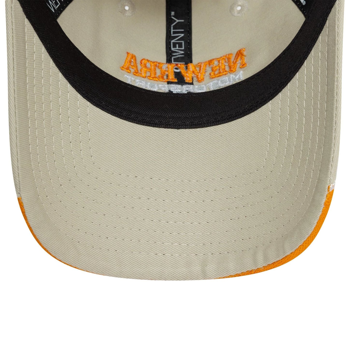 This is a Womens New Era Flame Visor Cream 9TWENTY Adjustable Cap 5