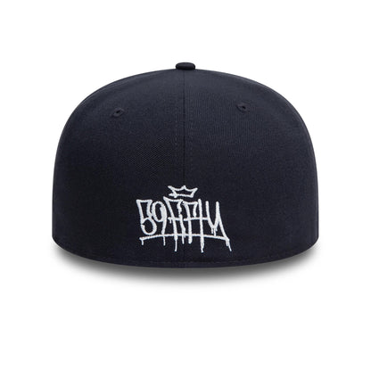 This is a New Era Graphic Navy 59FIFTY Fitted Cap 5