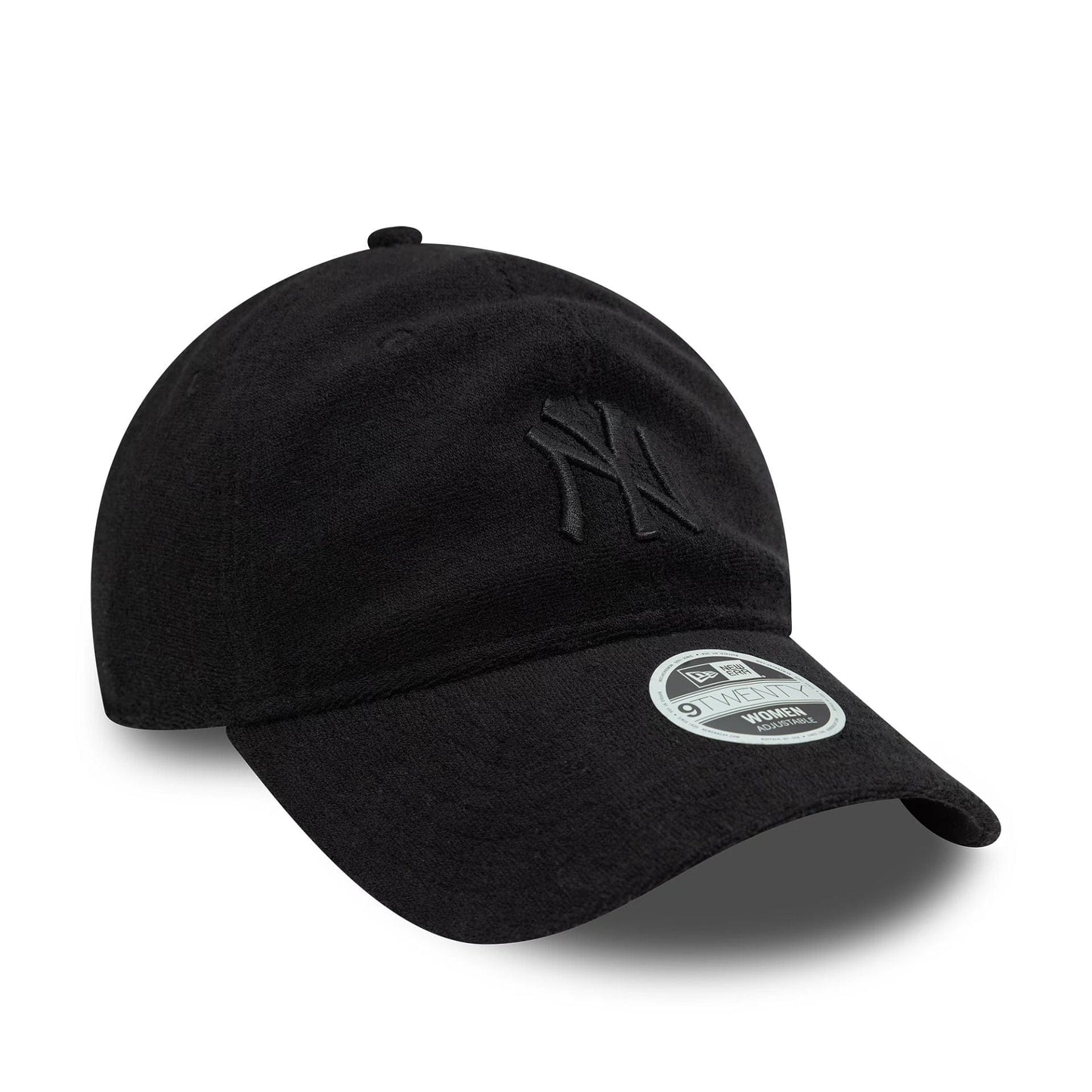 This is a New York Yankees Womens Towelling Black 9TWENTY Adjustable Cap 3