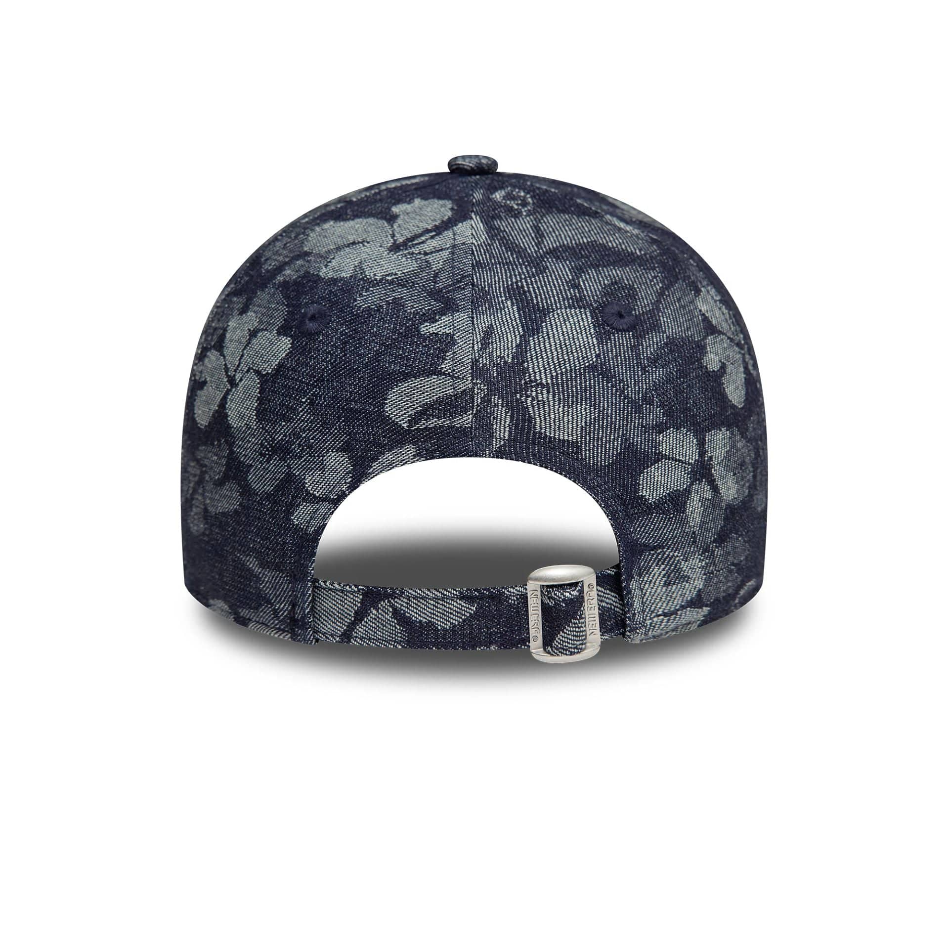 This is a New York Yankees Womens Floral Denim Blue 9TWENTY Adjustable Cap 4