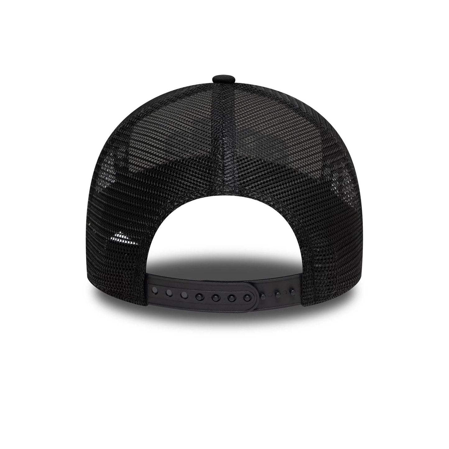 This is a Aprilia Essential White 9FORTY A-Frame Trucker Adjustable Cap 4