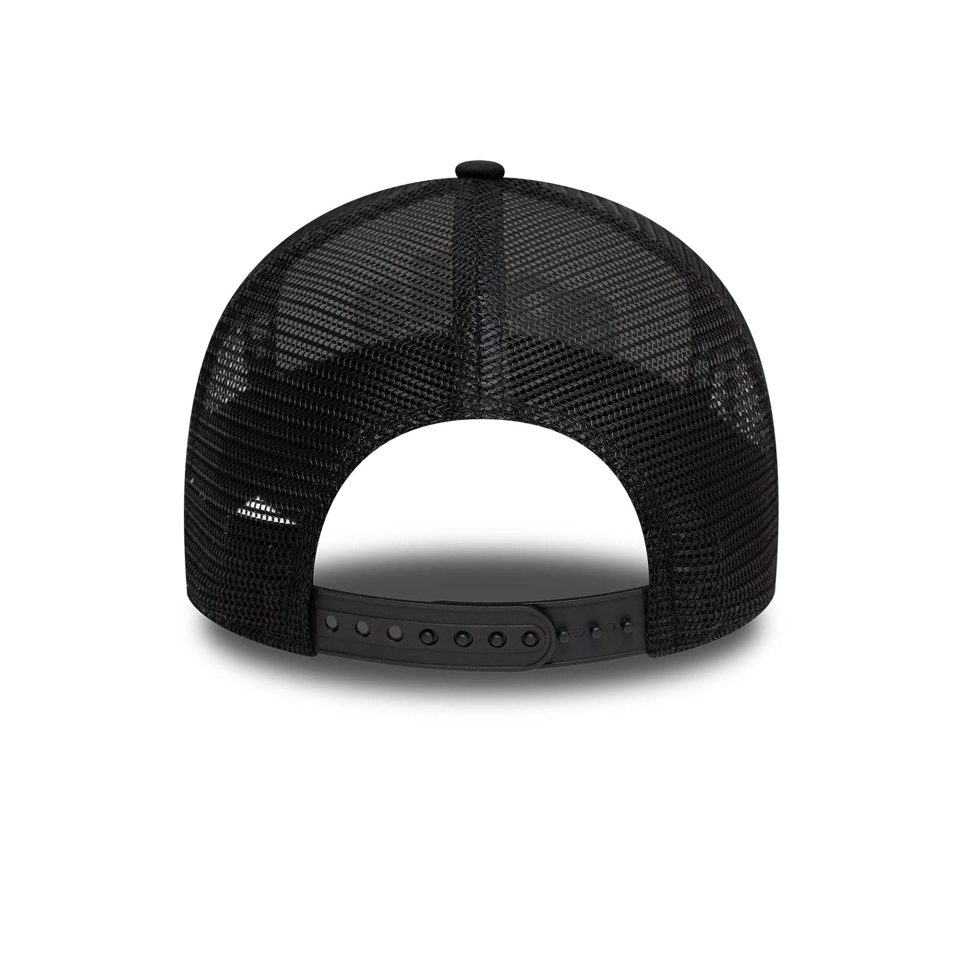 This is a Aprilia Essential White 9FORTY A-Frame Trucker Adjustable Cap 4