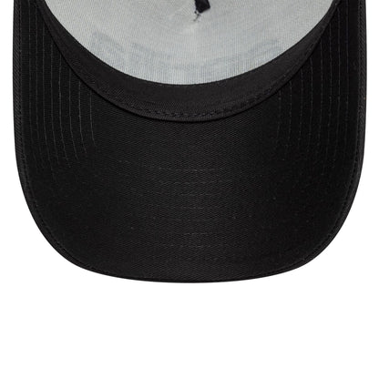 This is a Aprilia Essential White 9FORTY A-Frame Trucker Adjustable Cap 5