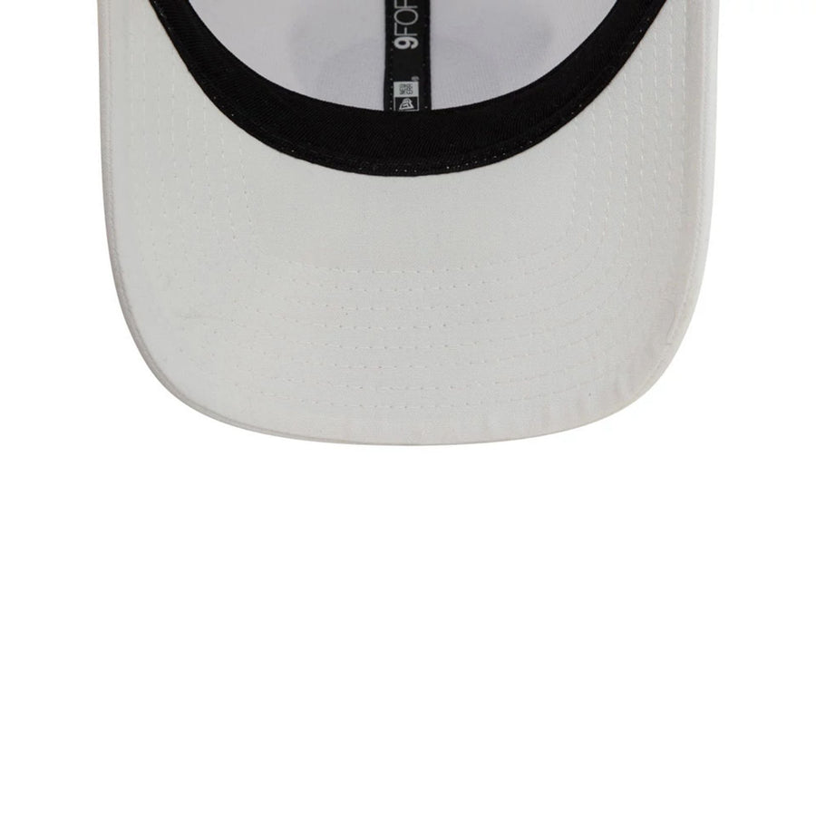 This is a Repreve® New Era Mono White 9FORTY Adjustable Cap 5