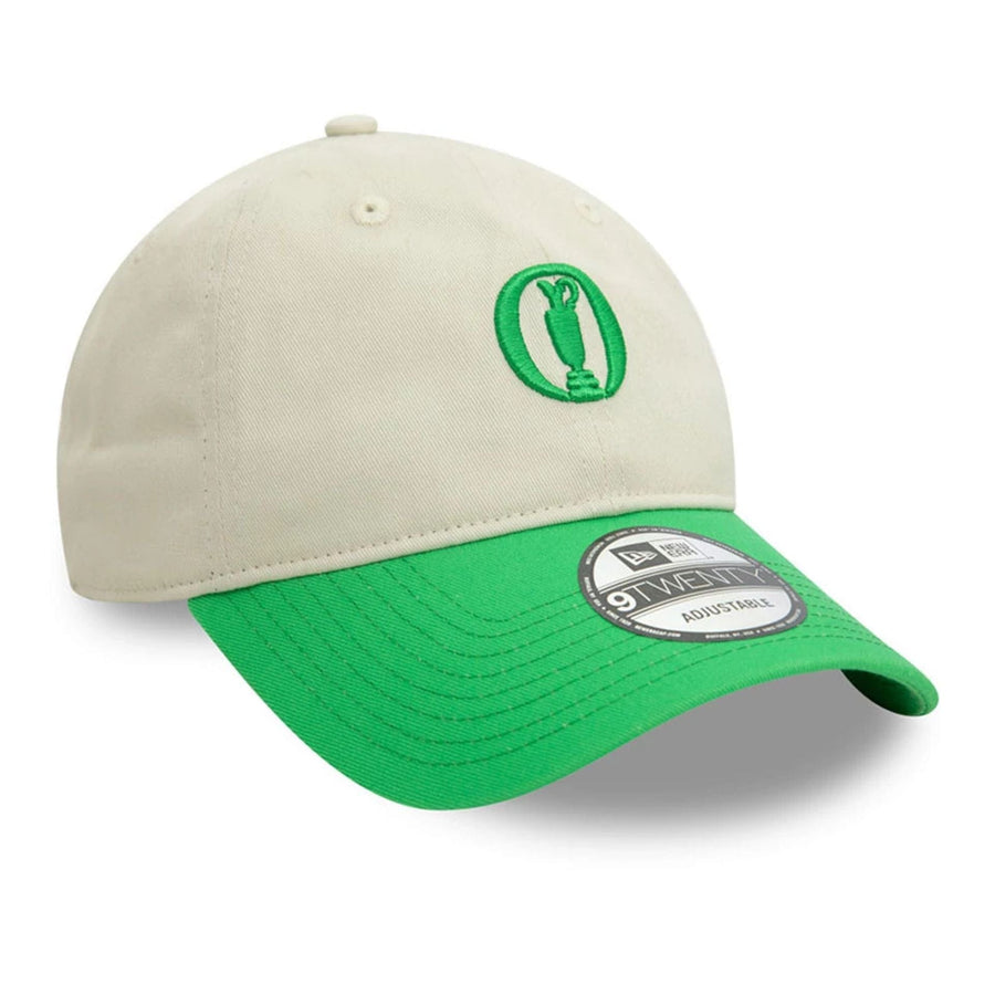 This is a The Open Championships Contrast Visor Cream 9TWENTY Adjustable Cap 3