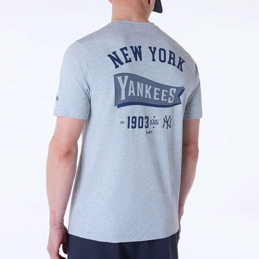 New York Pennant Flag T-Shirt - 100% Cotton Fan Shirt, Machine Washable