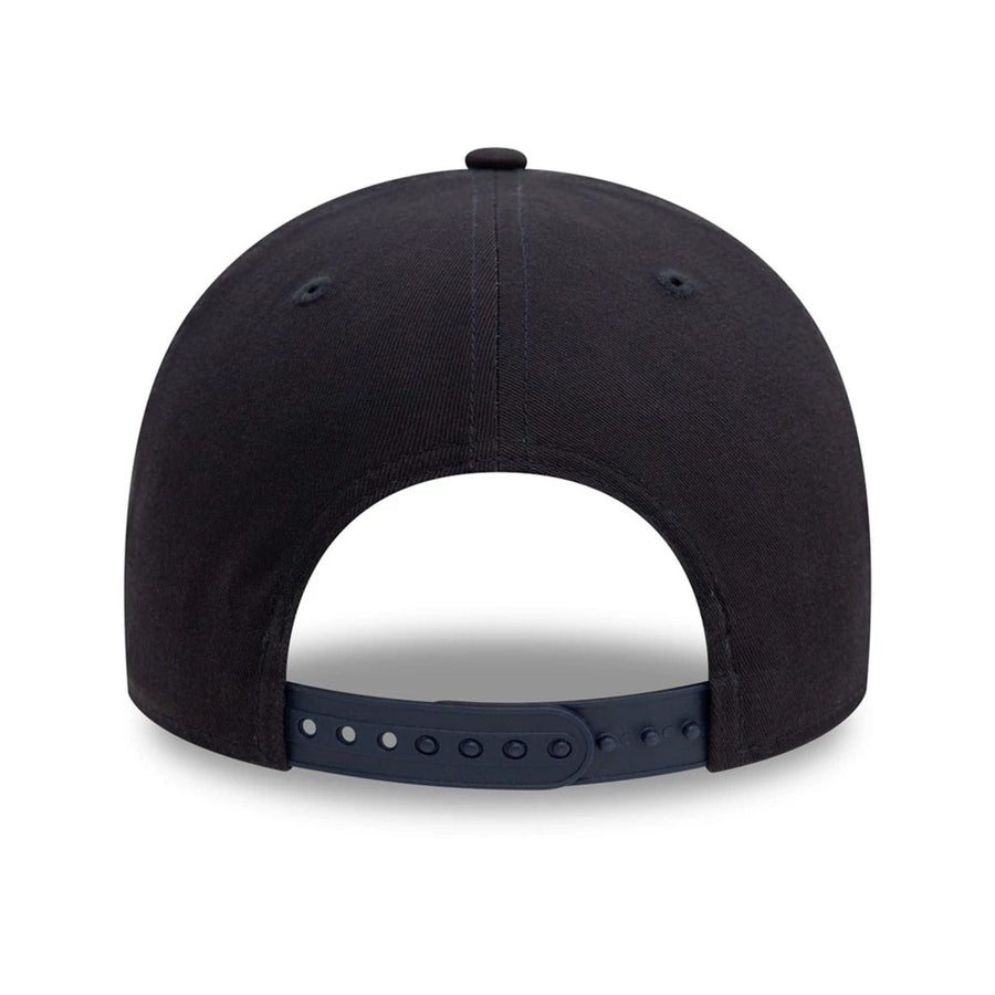 This is a MoneyGram Haas F1 Team Seasonal Flawless Navy 9FORTY Adjustable Cap 4