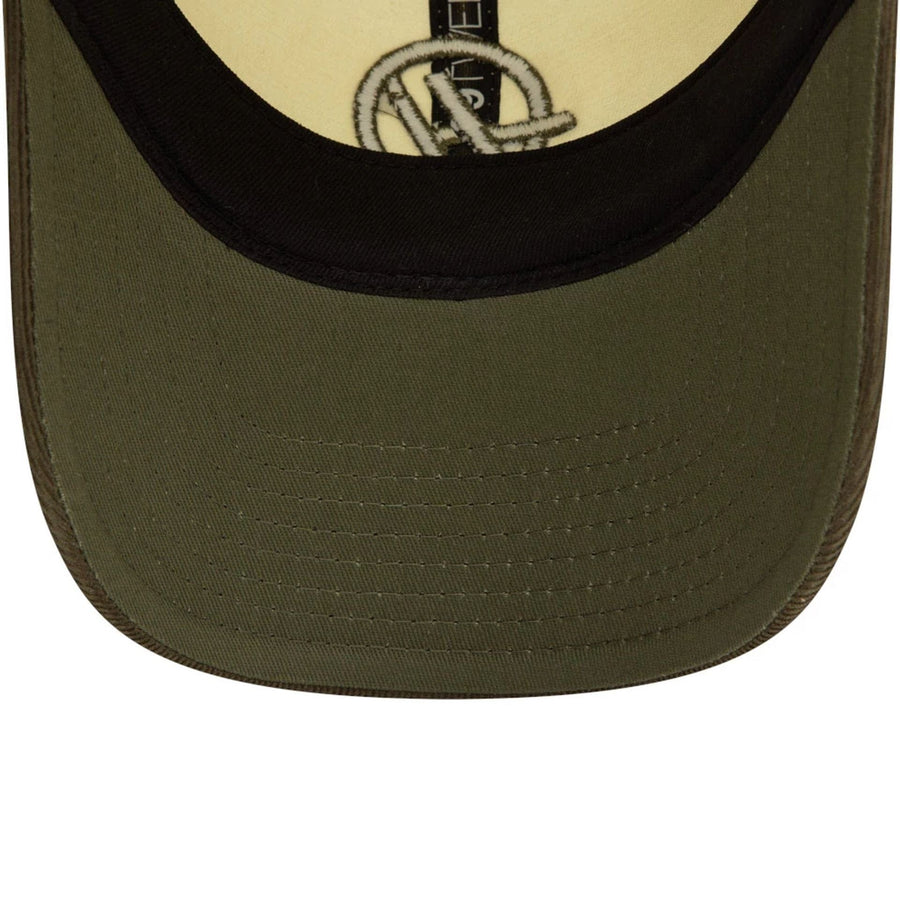 This is a MoneyGram Haas F1 Team Seasonal Cream 9TWENTY Adjustable Cap 5