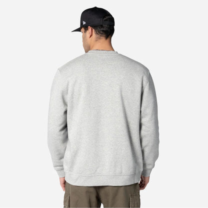 The Male model is wearing MLB Dueling Logos Sport Classic Grey Crewneck Sweater 5