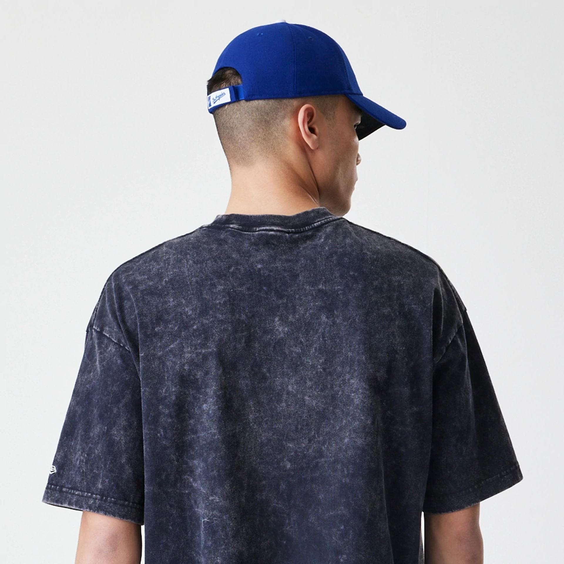 The Male model is wearing LA Dodgers Sport Classic Black T-Shirt 5