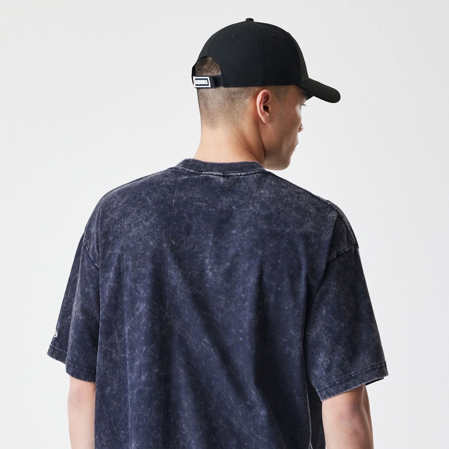 The Male model is wearing Las Vegas Raiders Sport Classic Black T-Shirt 5