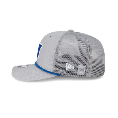 Pictured is this NFL Pro Bowl 2025 NFC Logo 9SEVENTY Trucker Stretch Snap Adjustable cap in grey. 4
