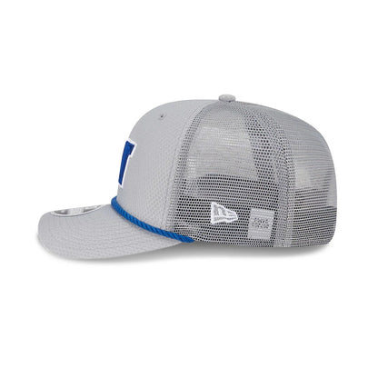 Pictured is this NFL Pro Bowl 2025 NFC Logo 9SEVENTY Trucker Stretch Snap Adjustable cap in grey. 4