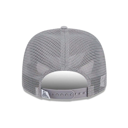 Pictured is this NFL Pro Bowl 2025 NFC Logo 9SEVENTY Trucker Stretch Snap Adjustable cap in grey. 6