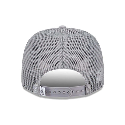 Pictured is this NFL Pro Bowl 2025 AFC Logo 9SEVENTY Trucker Stretch Snap Adjustable cap in grey. 6