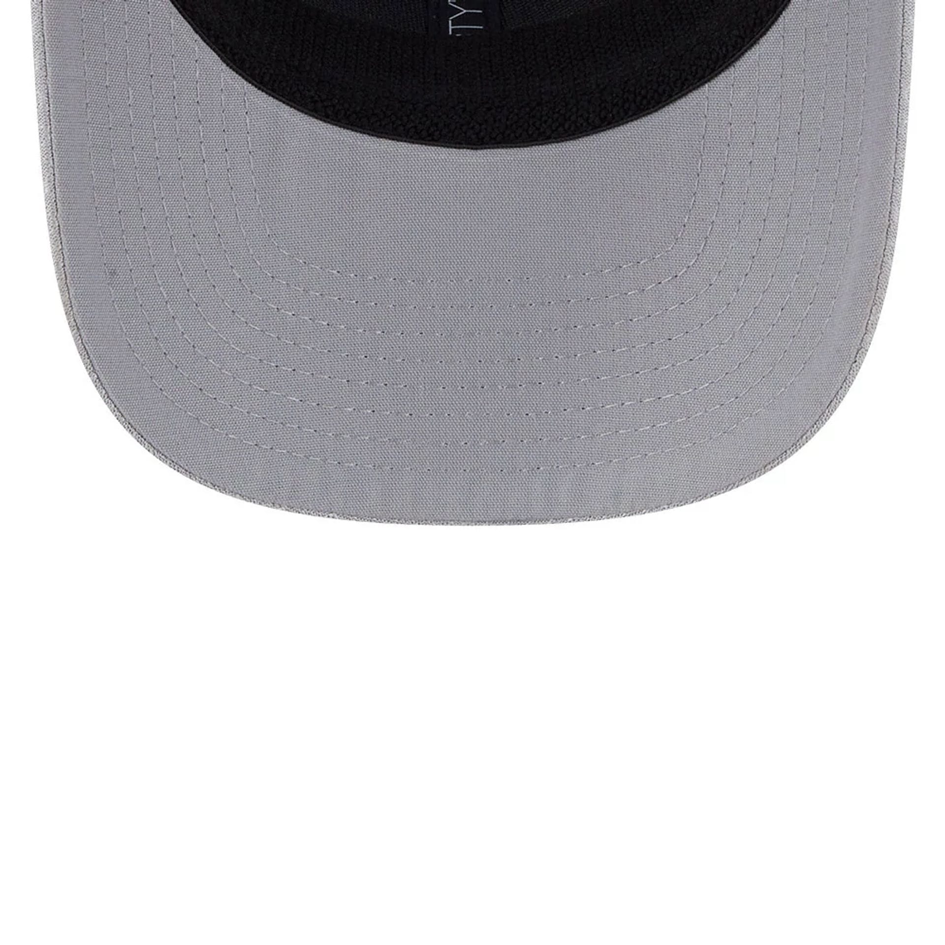 Pictured is this NFL Pro Bowl 2025 AFC Logo 9SEVENTY Trucker Stretch Snap Adjustable cap in grey. 7