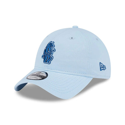 This is a Chicago Cubs Spring Training Fan Pack 2025 Pastel Blue 9TWENTY Adjustable Cap 3