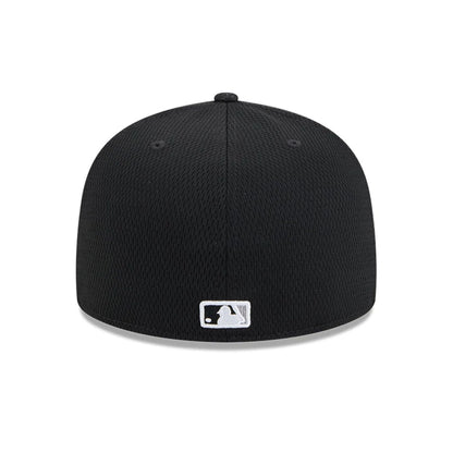 This is a Chicago White Sox Club House Black 59FIFTY Fitted Cap 5