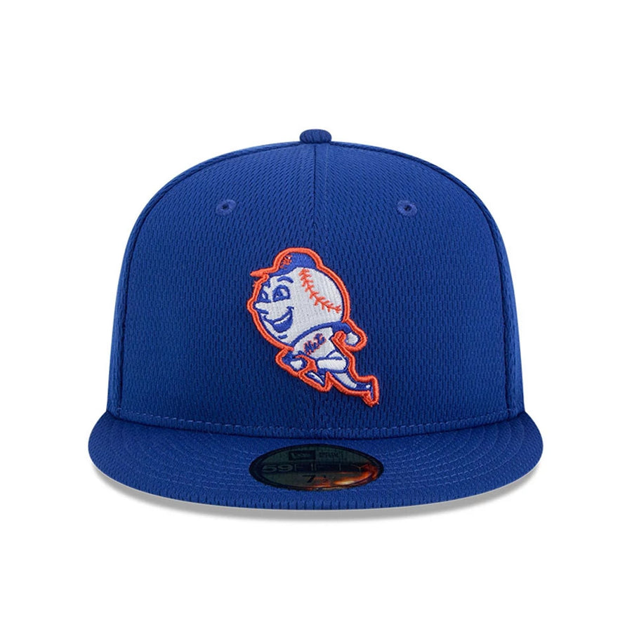 This is a New York Mets Club House Blue 59FIFTY Fitted Cap 4