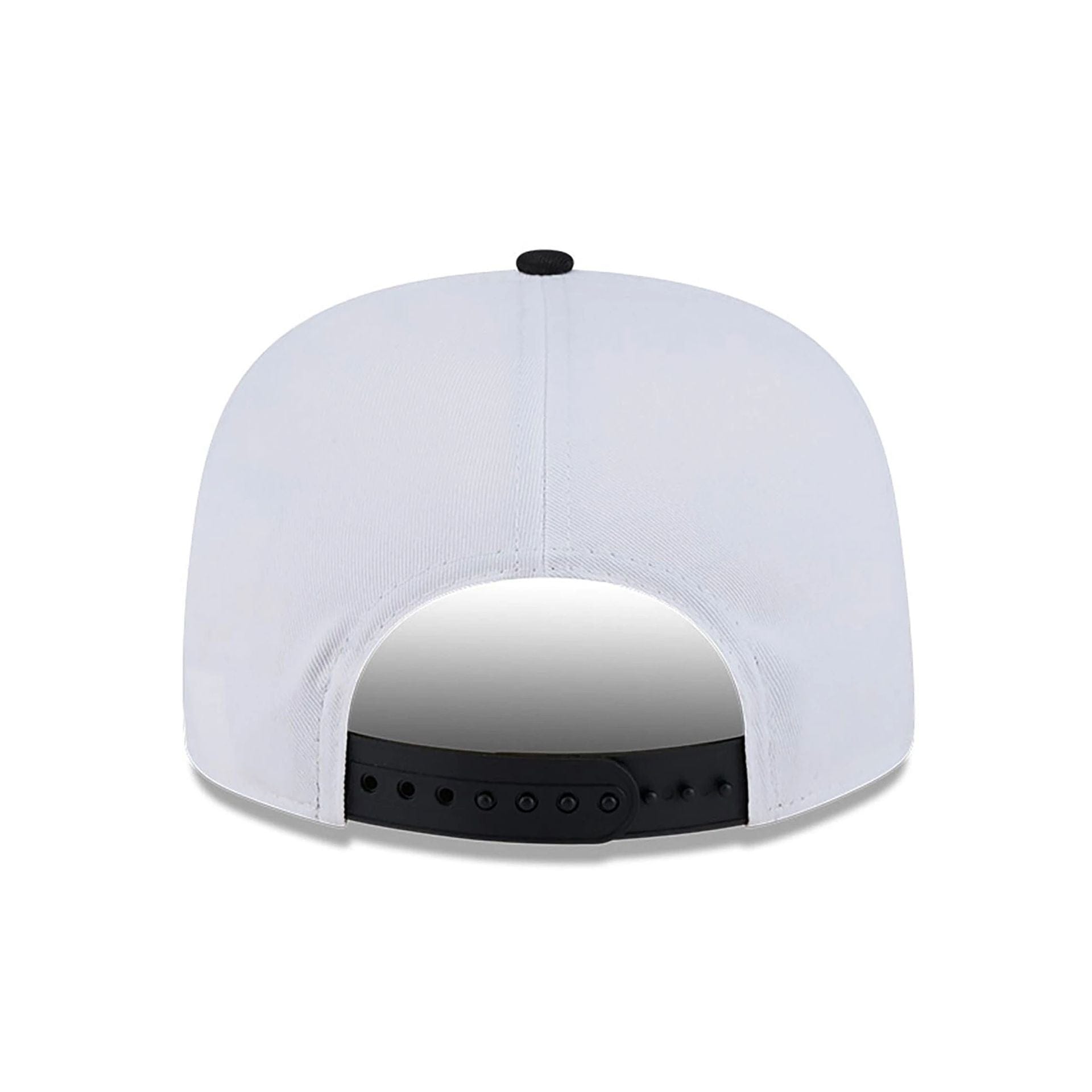 This is a Chicago White Sox VS Houston Astros Championship Pin White Golfer Adjustable Cap 5