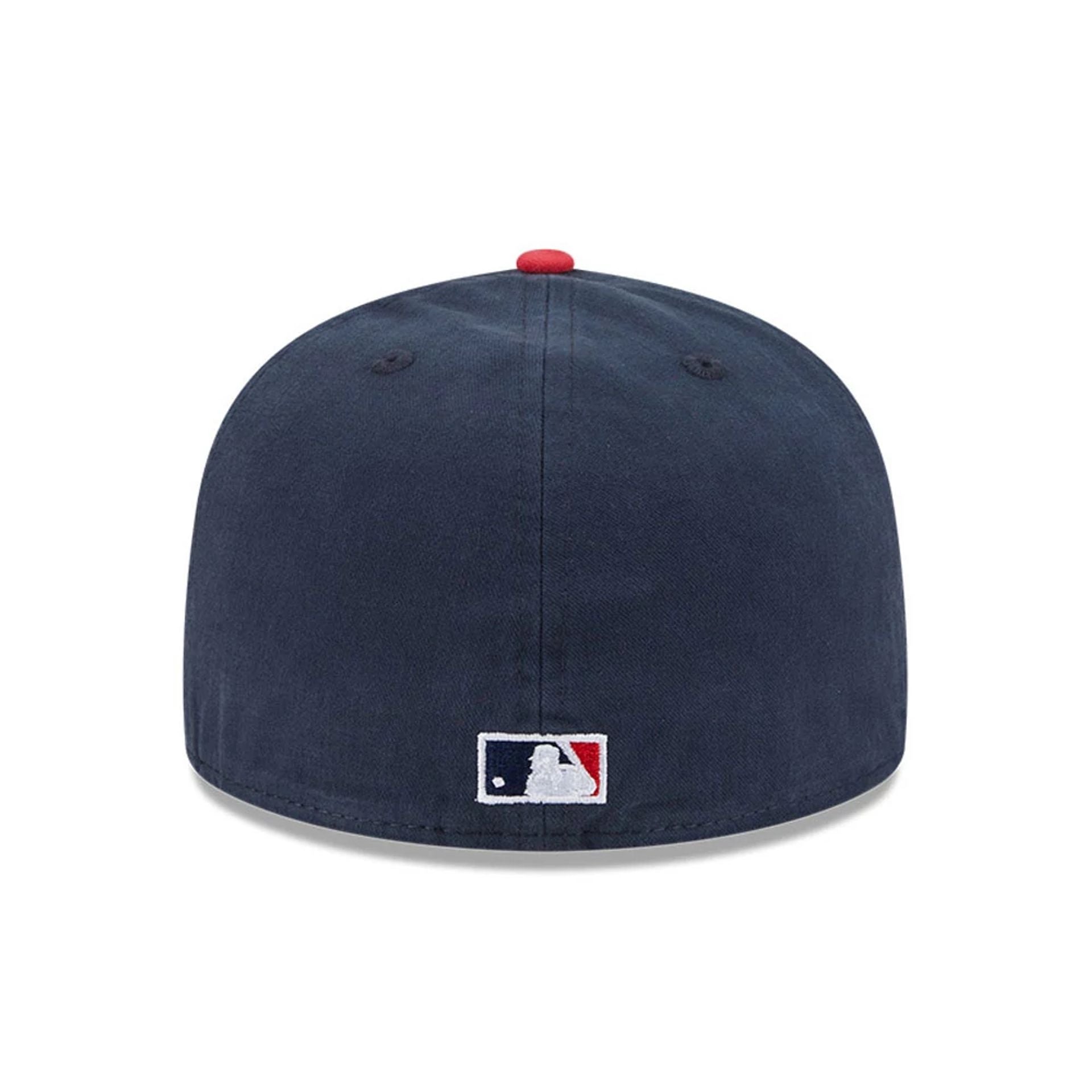 This is a Chicago White Sox Championship Side Flag Navy 59FIFTY A-Frame Fitted Cap 7