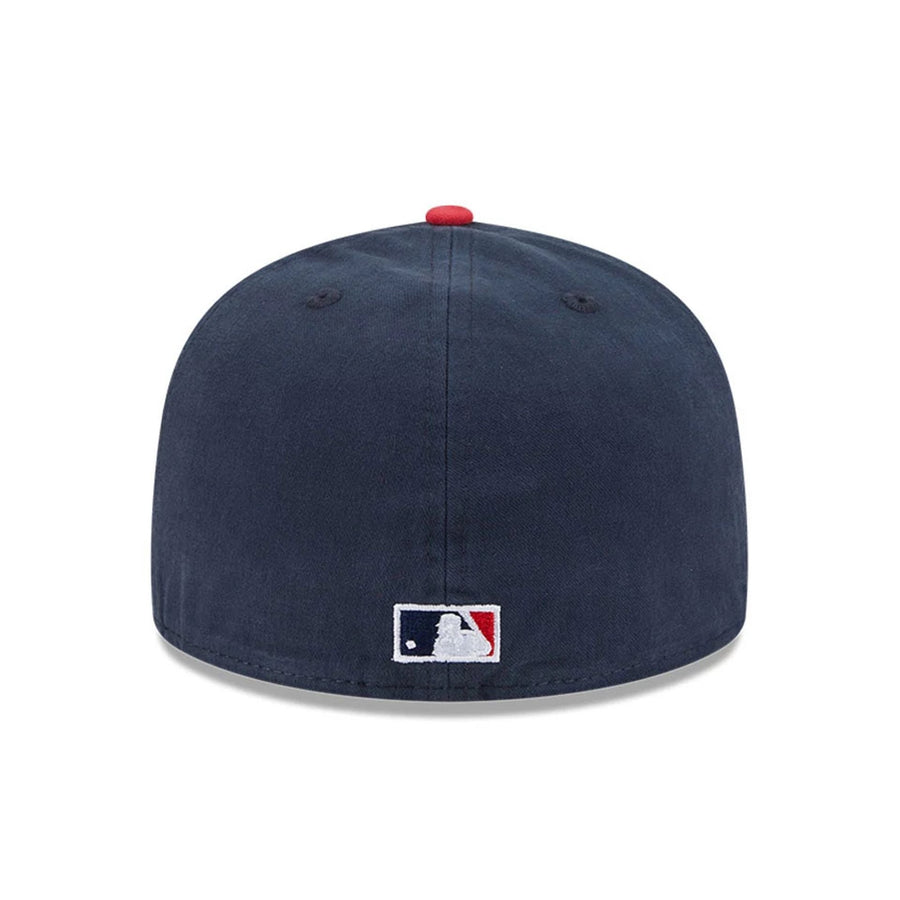 This is a Chicago White Sox Championship Side Flag Navy 59FIFTY A-Frame Fitted Cap 7