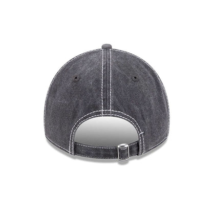 This is a Las Vegas Raiders Washed Contrast Black 9TWENTY Adjustable Cap 7