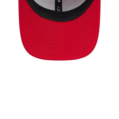 Pictured is this MLB Evergreen LA Angels 39THIRTY Stretch Fit cap in red. 7