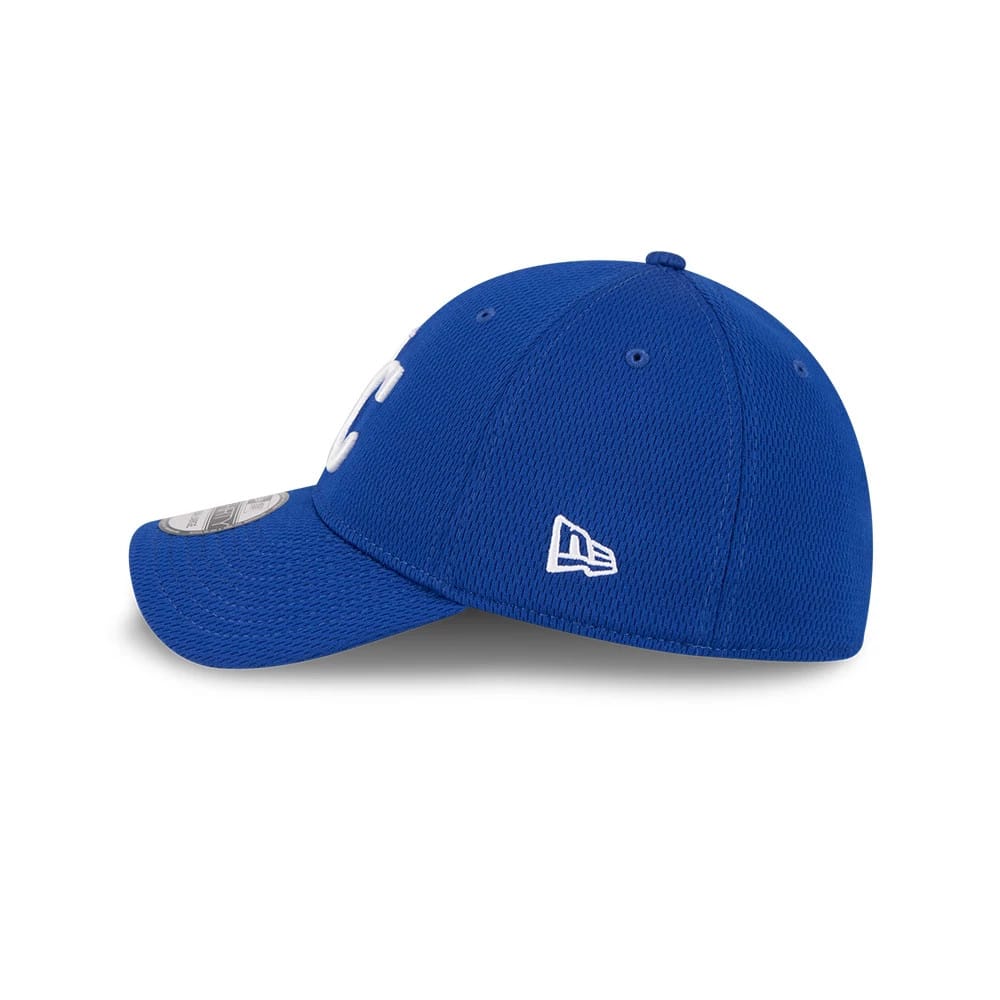 Pictured is this MLB Evergreen Kansas City Royals 39THIRTY Stretch Fit cap in blue. 5