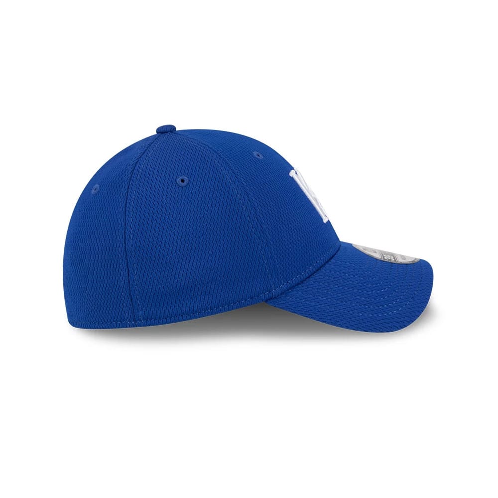 Pictured is this MLB Evergreen Kansas City Royals 39THIRTY Stretch Fit cap in blue. 6