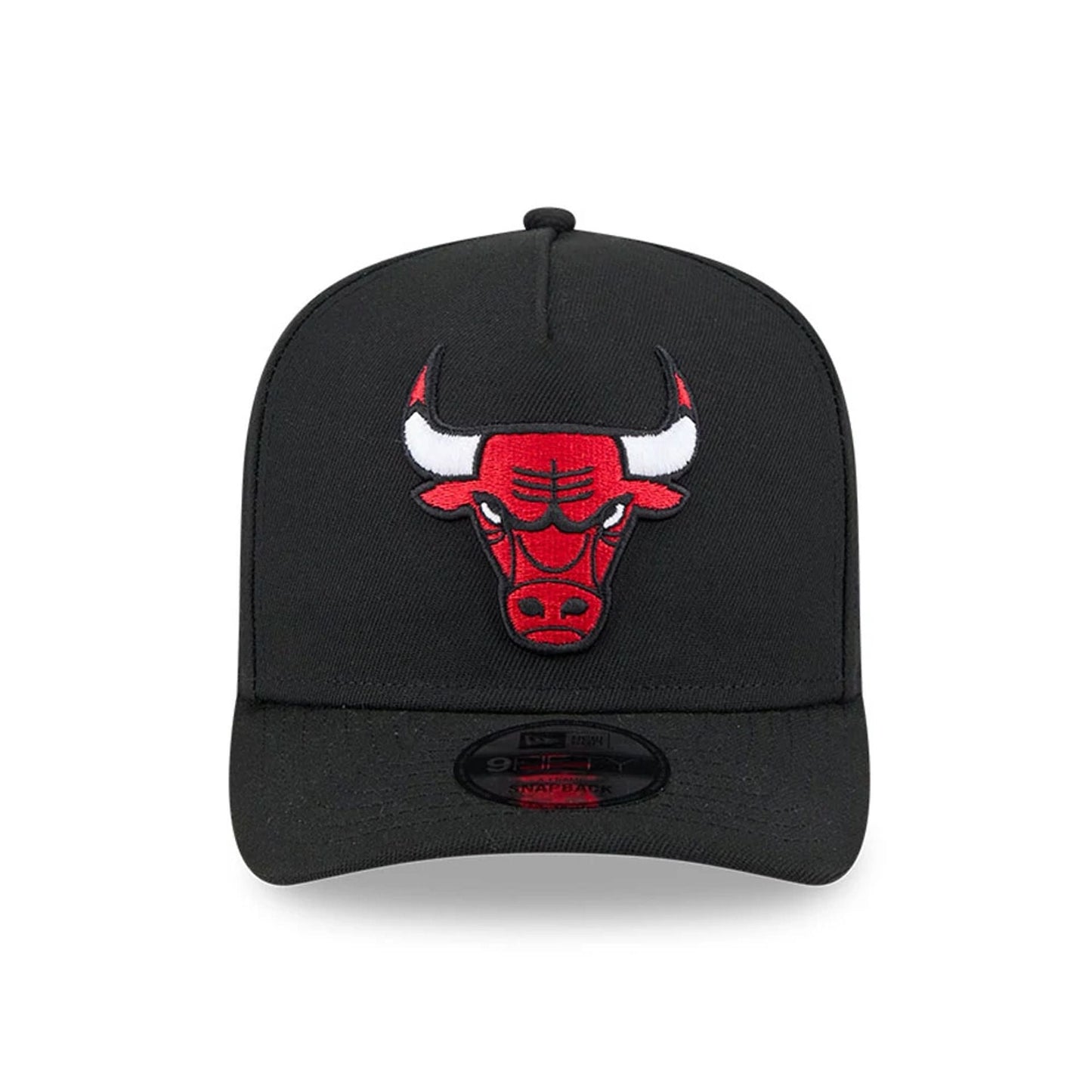 Pictured is this NBA Evergreen Chicago Bulls 9FIFTY A-Frame Snapback cap in black. 3
